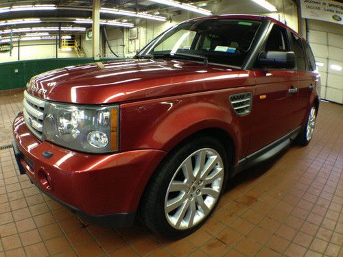 Land rover rangerover sport supercharged navigation leather tinted windows