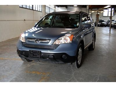 2007 honda cr-v ex-l 4wd with nav, back-up camera, one owner, clean carfax