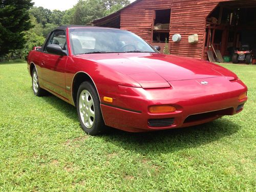 1993 nissan 240sx se convertible limited edition, no reserve!