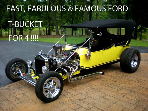 1925 ford t-bucket hot rod seats four famed street rodder feature car 1996 aspt
