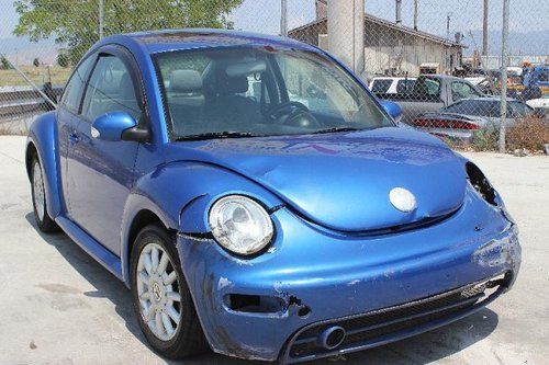 2004 volkswagen beetle gls 1.9l tdi coupe damaged salvage priced to sell l@@k!!