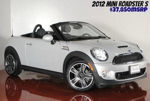 2012 mini cooper s roadster like new factory warranty loaded with options