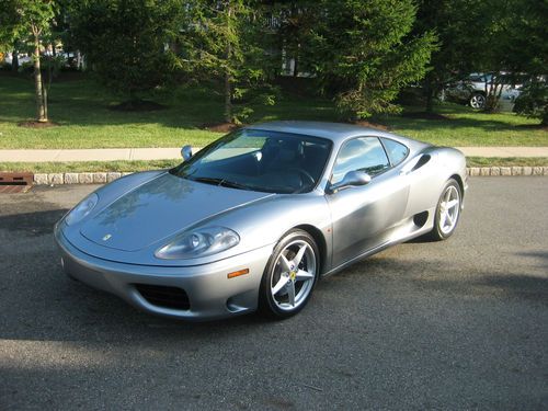 Ferrari 360 modena, 6 speed manual, one owner, real carbon fiber grill, stunning