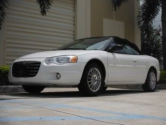 2004 chrysler sebring touring loaded leather low miles 1 owner fiancing avail