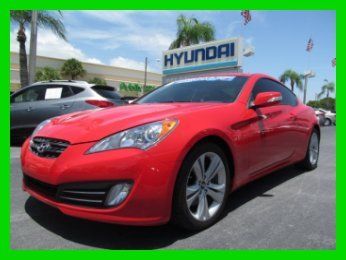 10 certified red 3.8 grand touring 3.8l v6 coupe *navigation *low miles *florida