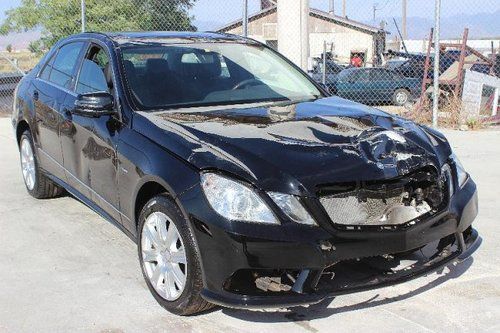 2012 mercedes-benz e350 4matic damaged repairable fixer low miles priced to sell
