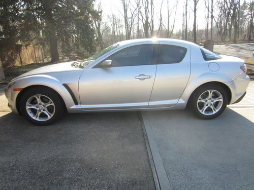 2004 mazda rx8 silver gray 65k low miles automatic excellent condition!