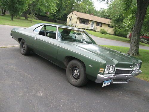 1972 chevrolet impala 2 door sport sedan 350 v8 72 chevy caprice