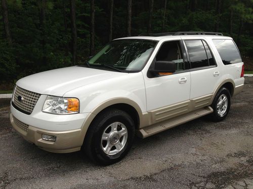 2005 ford expedition 4x4 eddie bauer dvd-navigation-sunroof-heated &amp; cooled seat