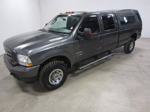 04 ford f350 6.0l turbo diesel crew cab 4x4 long bed xlt colorado owned 80 pics