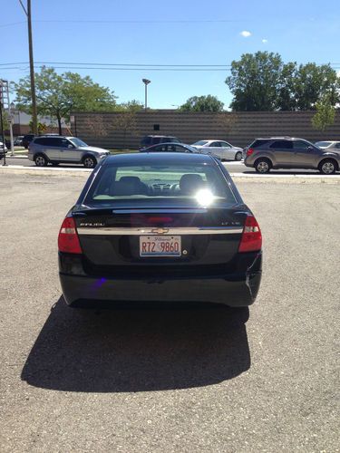 Buy used 2005 Chevy Chevrolet Malibu LT V6 Black Spoiler ... Buy used 2005 Chevy Chevrolet Malibu LT V6 Black Spoiler ...