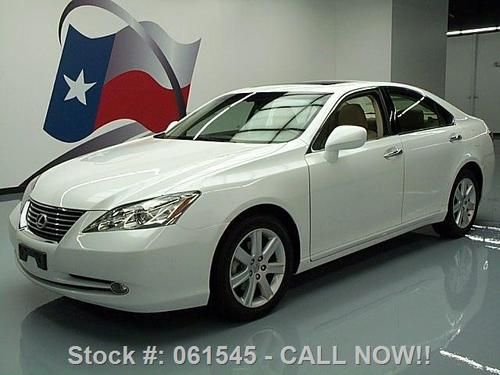 2007 lexus es350 climate leather sunroof pwr shade 38k! texas direct auto