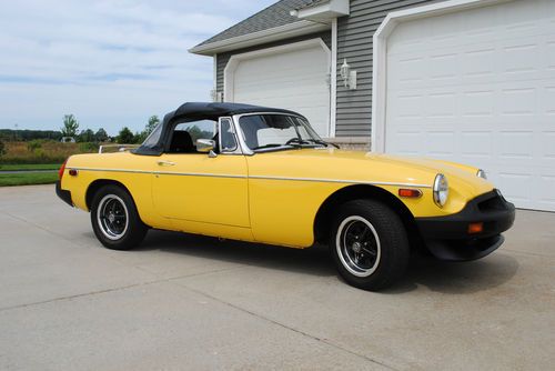 1980 mgb convertable