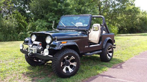 1984 jeep cj 7 frame off restoration 304v8 *must see pics*