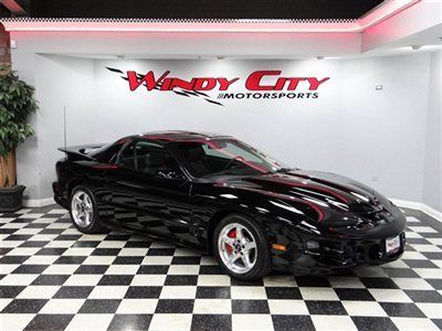 1999 pontiac trans am coupe~ram-air ws-6~6-speed~54k miles~t-tops~leather~stock!