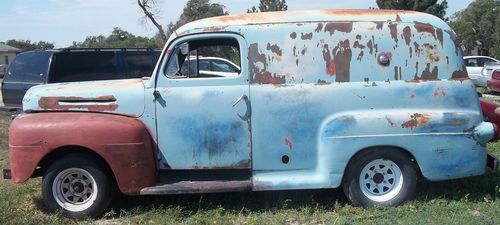 1948 ford delivery panel truck street rod project