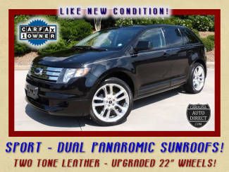 22" wheels-sport suspension/steering-park assist-sync voice/bluetooth/usb/aux in