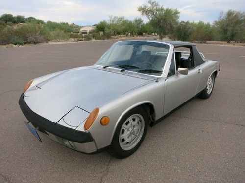 1971 porsche 914! chrome bumpers...5-speed...selling at no reserve!!!