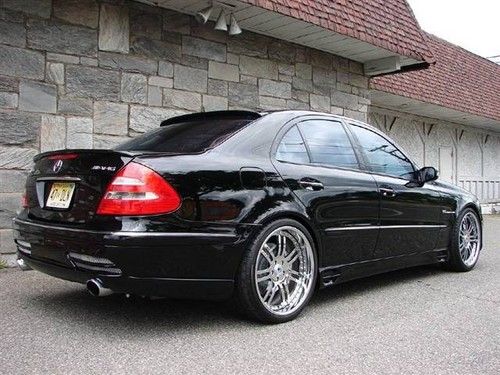 2004 mercedes-benz e55 amg show car only 13k miles $80k invested