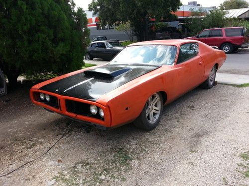 1972 dodge charger base hardtop 2-door 5.2l matching numbers 3 speed manual