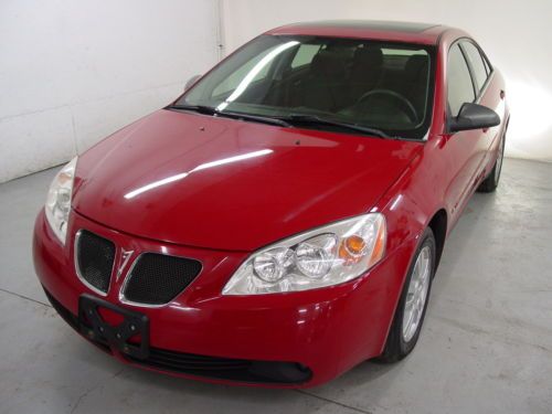 2006 pontiac g6- 4-door 3.5l- sharp, one owner, clean carfax, panoramic roof !!