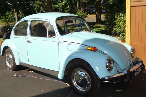 1973 volkswagen  beetle in very good condition and low mileage for $8,500.00