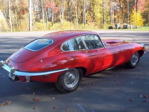 Beautiful jaguar etype coupe   series 2