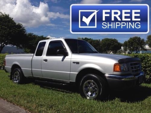 03 free shipping extended cab supercab xlt low miles florida driven sport edge