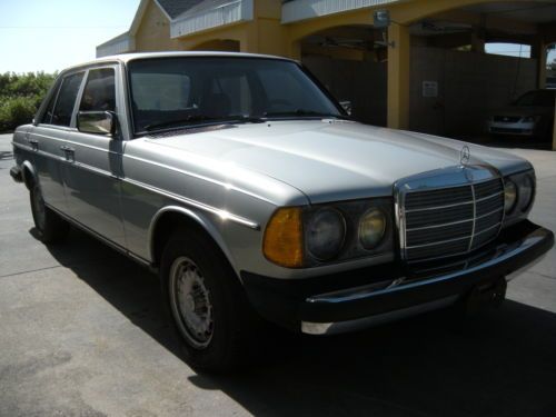 1984 mercedes 300d turbo diesel  one owner all records florida car  w123