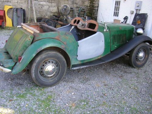 1950 MGTD  PROJECT MATCHING NUMBER EARLY TD OFF ROAD SINCE 1970 NO RESERVE, image 4