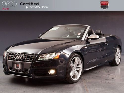 2012 audi s5 cab*certified* only 9600 miles