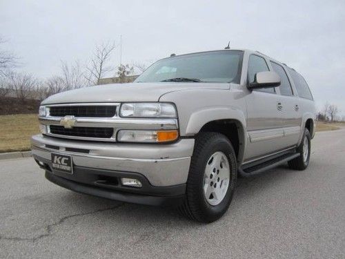 Suburban lt 4x4 8 passenger w/ dvd bose heated leather immaculate!