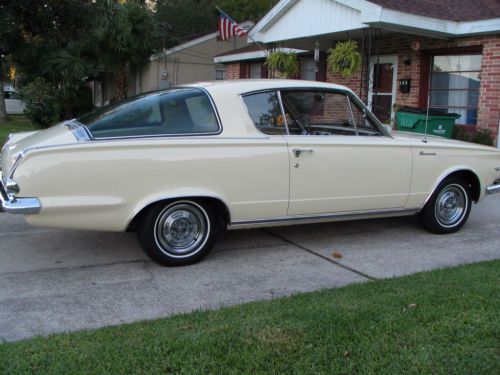 1965 plymouth barracuda 273 v-8 automatic trans bucket seats floor shifter