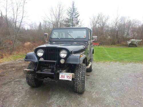 1977 jeep cj5 base sport utility 2-door 3.8l part of sale donated to cancer