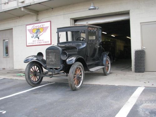1926 model t coupe restoration project