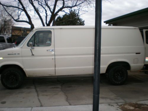 1985 ford e-150 econoline base extended cargo van 2-door 4.9l