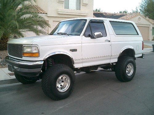 1994, 95, 96,  ford bronco, xlt, 4x4, custom built