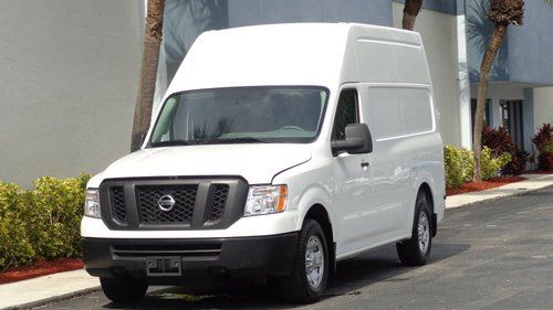 2012 nissan nv-2500 high top cargo van well maintained hard to find model