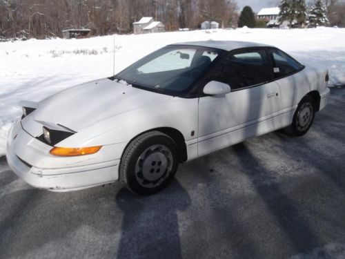 1992 saturn sc base coupe 2-door 1.9l no reserve! can get for cheap! great mpg
