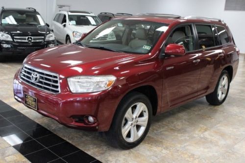 2009 highlander limited~sunroof~leather~3rd row~heated seats~only64k