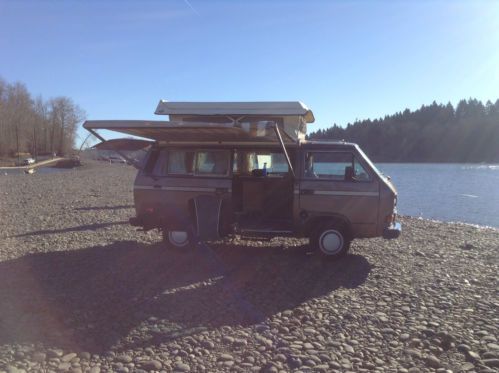 1985 vw van vanagon gl country home camper r.v watercooled eng, automatic