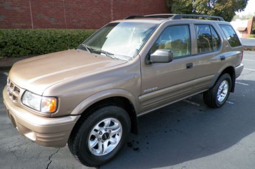 2002 isuzu rodeo ls new tires roof rack fog lights cruise must see no reserve