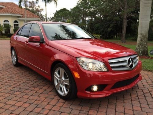 2010 mercedes-benz c300 sport low miles sunroof bluetooth immaculate