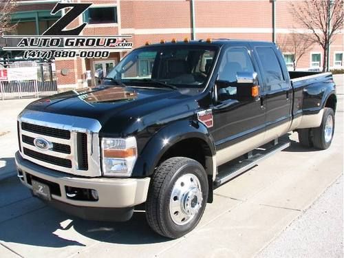 2010 ford f450 king ranch powerstroke nav sunroof perfect!