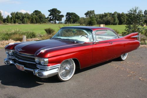 1959 cadillac coupe deville custom show car 100% restored excellent condition