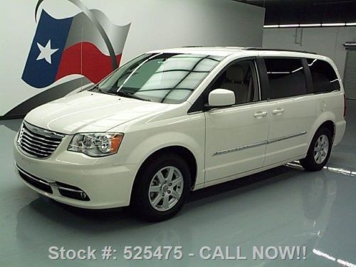 2013 chrysler town &amp; country touring leather dvd 33k texas direct auto