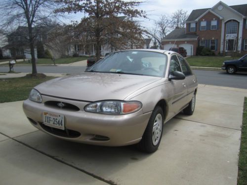 1999 ford escort lx sedan 4-door 2.0l