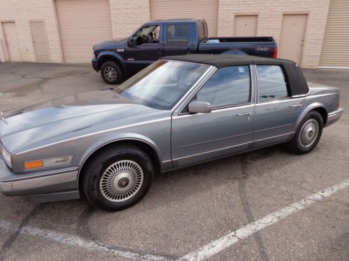 1989 cadillac seville base sedan 4-door 4.5l &#034; very low miles&#034;