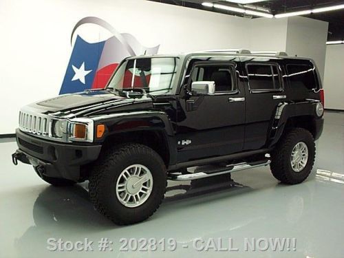 2006 hummer h3 4x4 automatic htd leather sunroof 69k mi texas direct auto