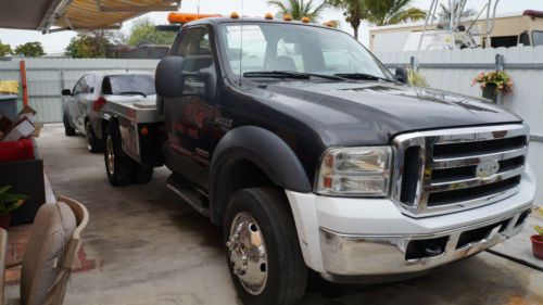 2007 ford f-450  2wd self loader repo tow truck power stroke turbo diesel v8